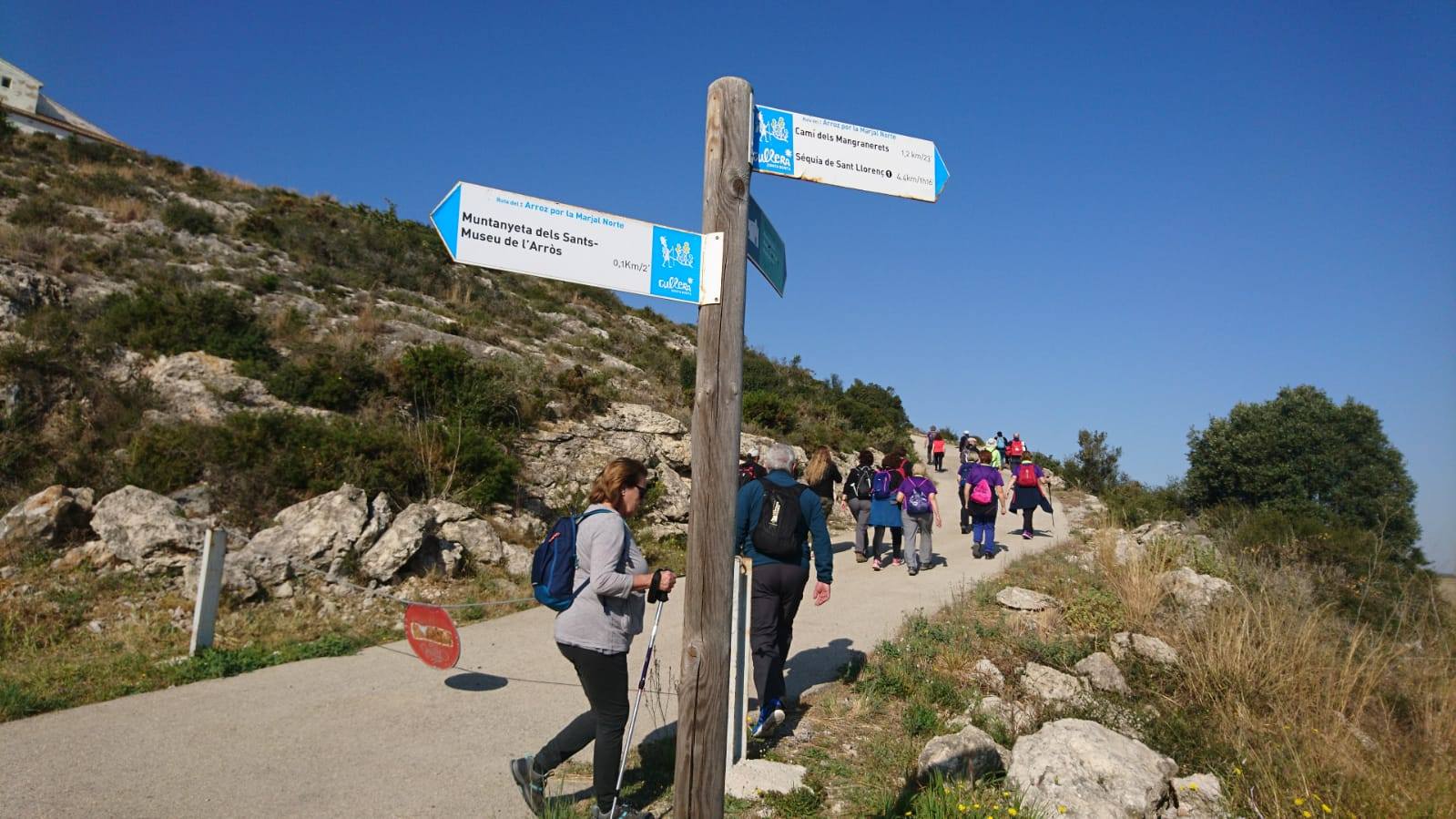 Imatges senderisme La Terreta